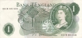 Bank Of England 1 Pound Notes Portrait 1 Pound, N12M